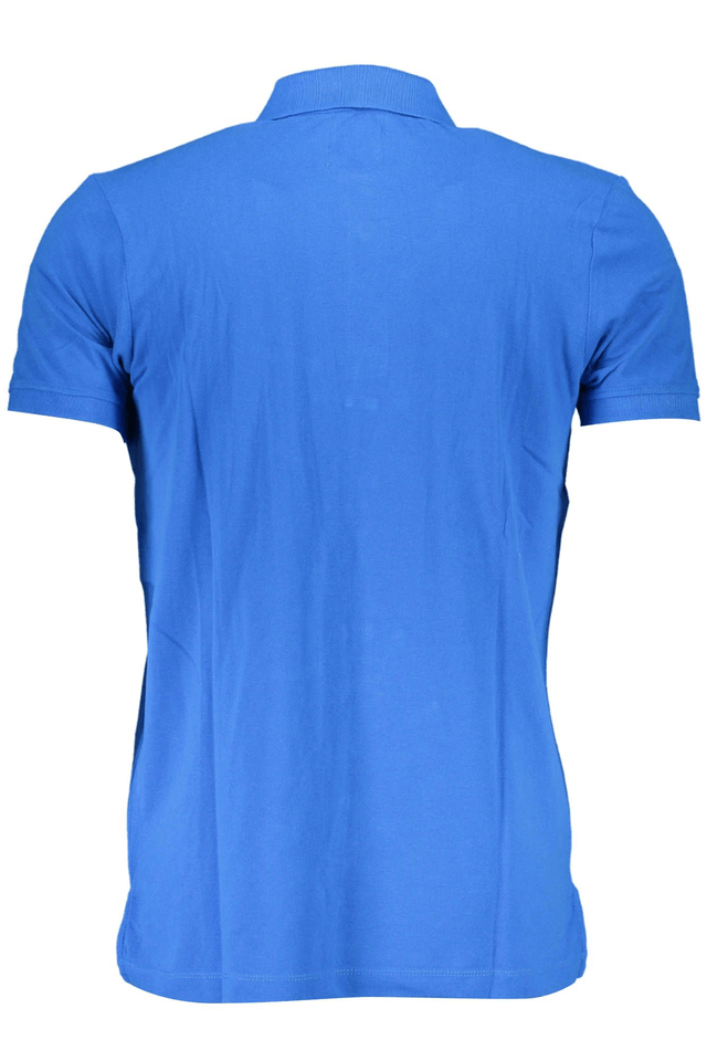 4028GIAN MARCO VENTURI POLO MANICHE CORTE UOMO BLU
