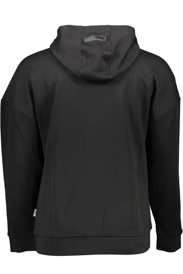 1218PLEIN SPORT FELPA SENZA ZIP UOMO NERO