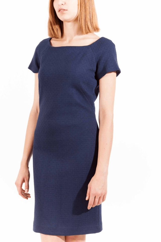 885GANT ABITO CORTO DONNA BLU