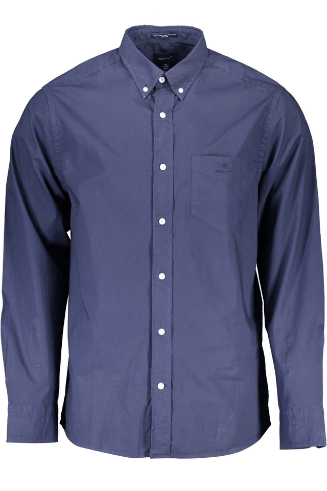 2001GANT CAMICIA MANICHE LUNGHE UOMO BLU