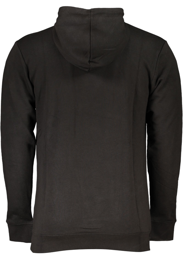 6810CAVALLI CLASS FELPA SENZA ZIP UOMO NERO