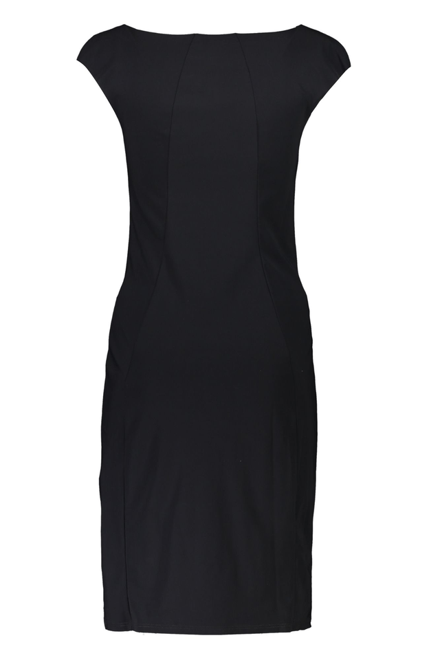 7673PATRIZIA PEPE ABITO CLASSICO DONNA NERO