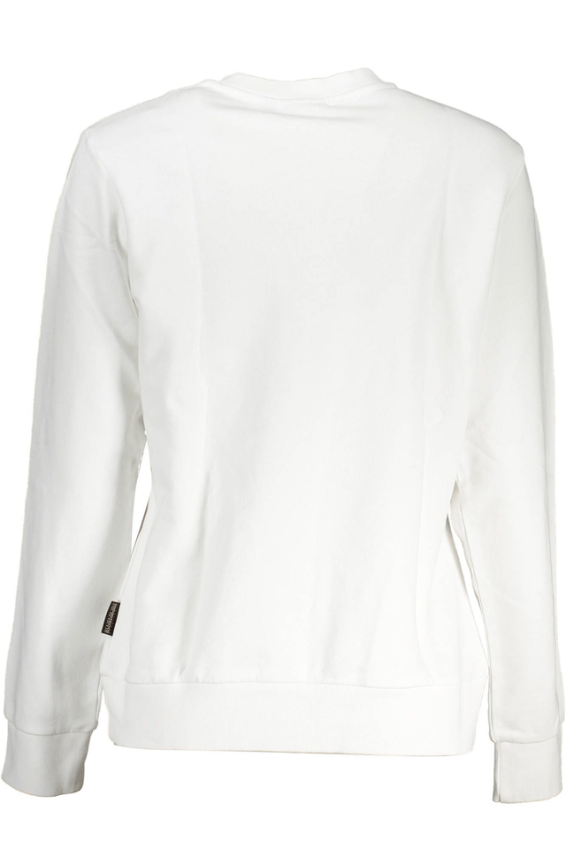 3420NAPAPIJRI FELPA SENZA ZIP DONNA BIANCO