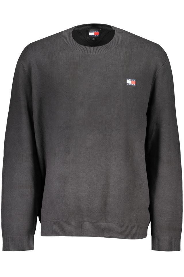9143TOMMY HILFIGER MAGLIA UOMO NERO