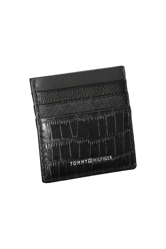 9271TOMMY HILFIGER PORTAFOGLIO UOMO NERO