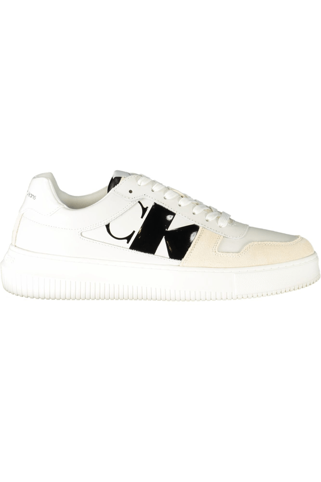 8519CALVIN KLEIN CALZATURA SPORTIVA UOMO BIANCO