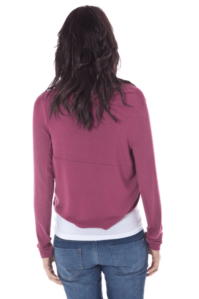880JOHN GALLIANO COPRISPALLE MANICHE LUNGHE DONNA VIOLA