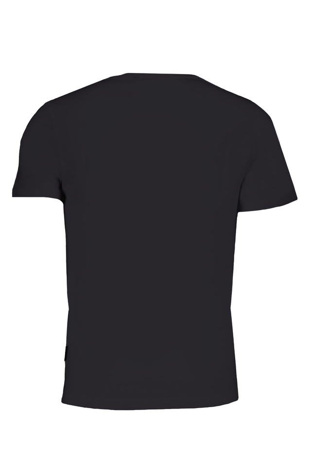 8448NAPAPIJRI T-SHIRT MANICHE CORTE UOMO NERO