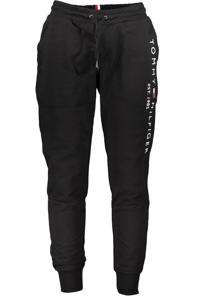 5663TOMMY HILFIGER PANTALONE UOMO NERO