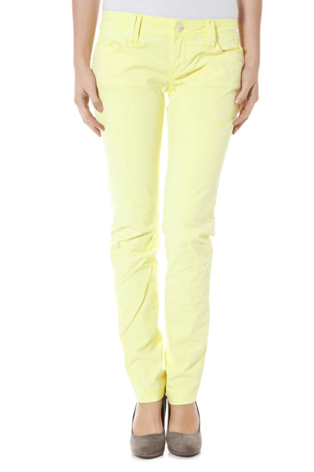 551ZUELEMENTS PANTALONE DONNA GIALLO