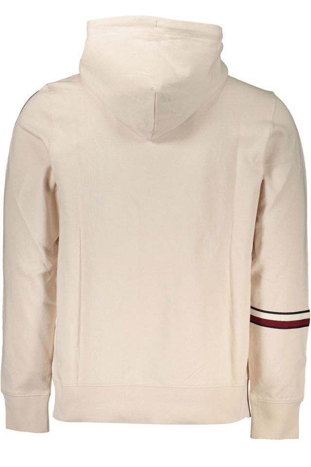 6981TOMMY HILFIGER FELPA SENZA ZIP UOMO BEIGE