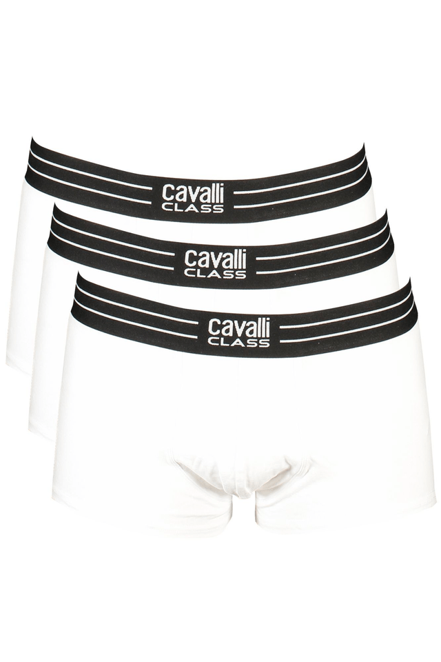 6691CAVALLI CLASS BOXER UOMO BIANCO