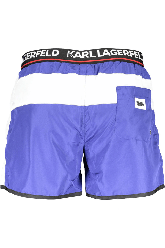 1362KARL LAGERFELD COSTUME PARTE SOTTO UOMO BLU