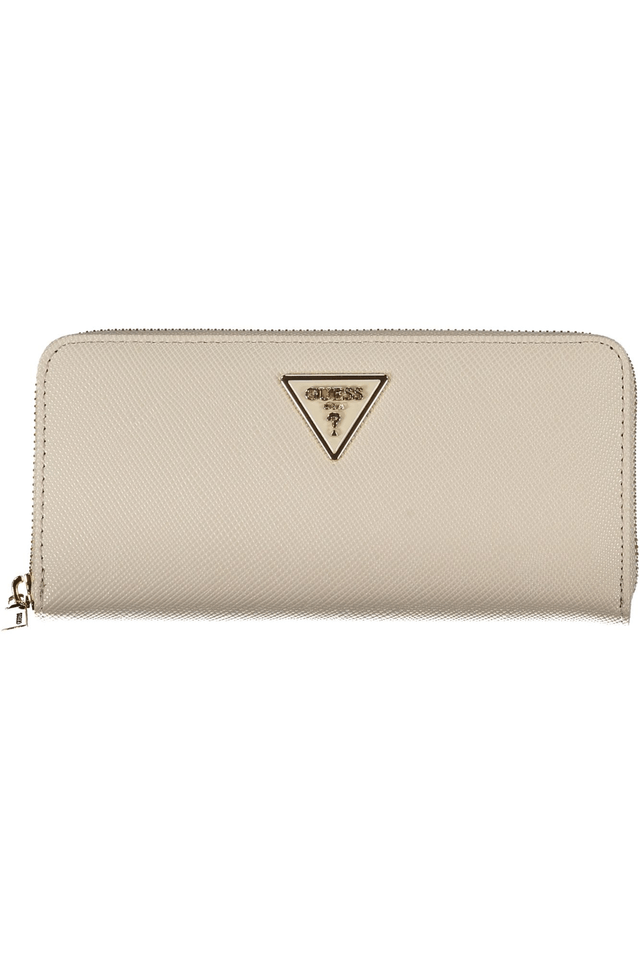 6886GUESS JEANS PORTAFOGLIO DONNA BEIGE