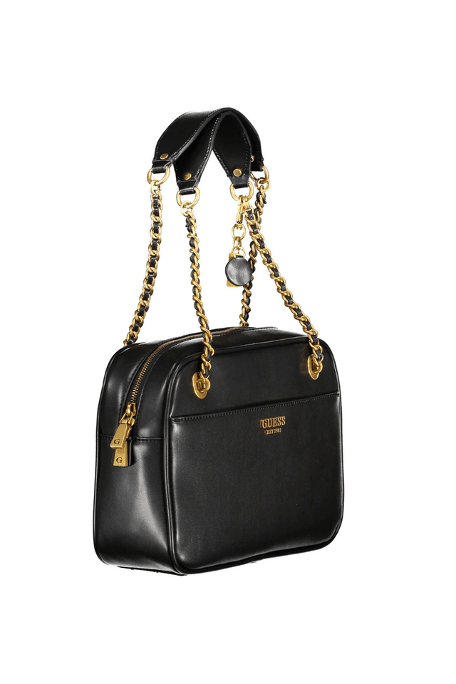 3062GUESS JEANS BORSA DONNA NERO