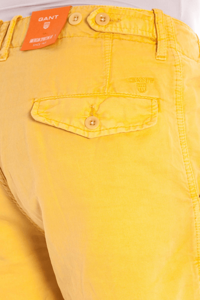 1GANT PANTALONE BERMUDA UOMO GIALLO