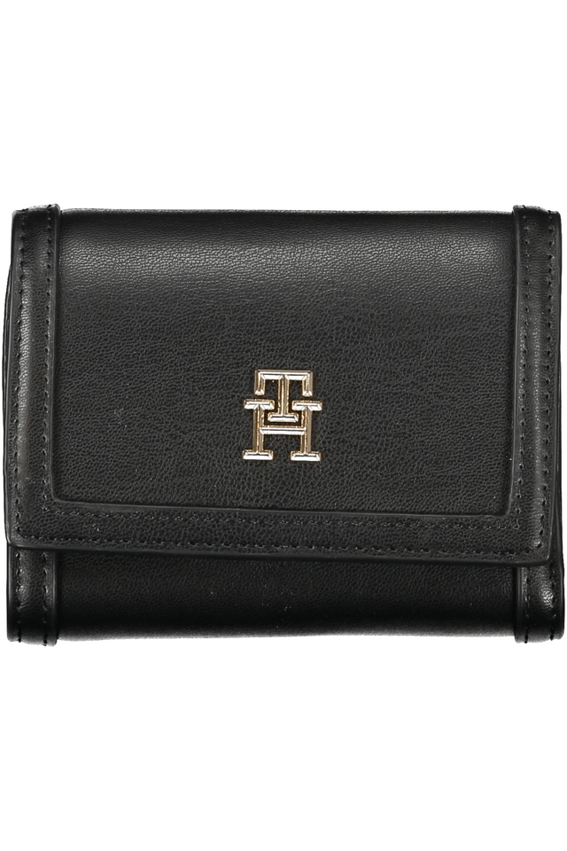 7022TOMMY HILFIGER PORTAFOGLIO DONNA NERO