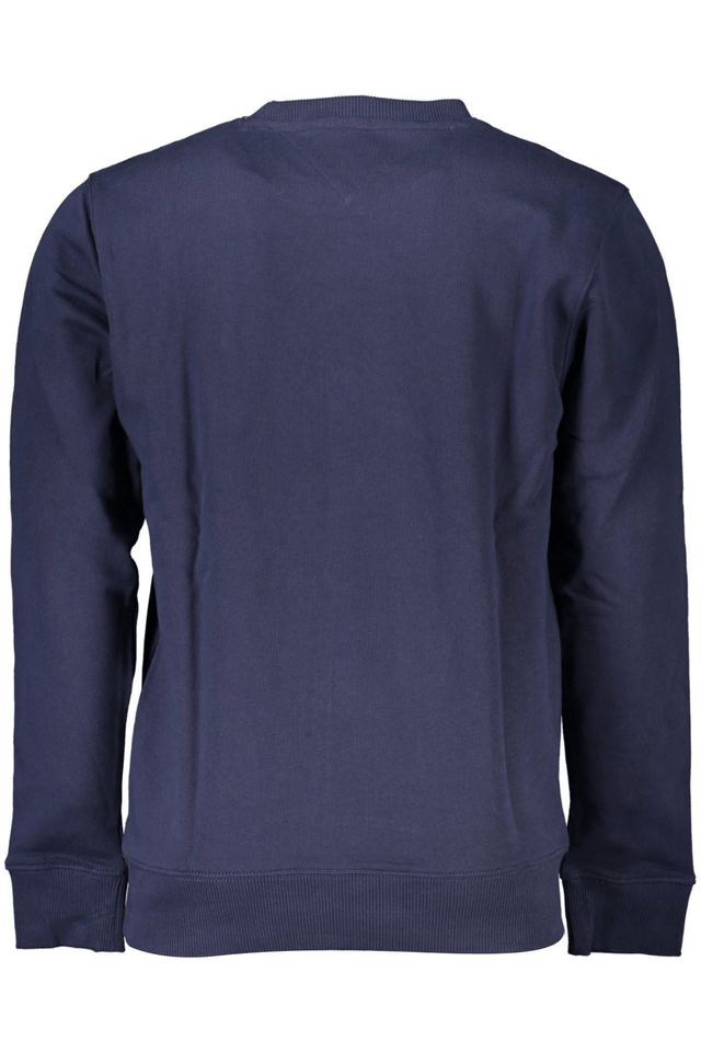 3909TOMMY HILFIGER FELPA SENZA ZIP UOMO BLU