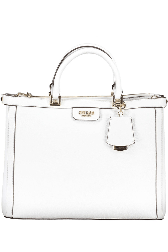 4574GUESS JEANS BORSA DONNA BIANCO
