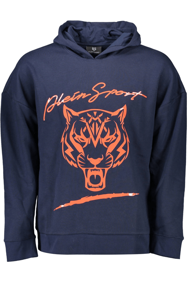 1080PLEIN SPORT FELPA SENZA ZIP UOMO BLU