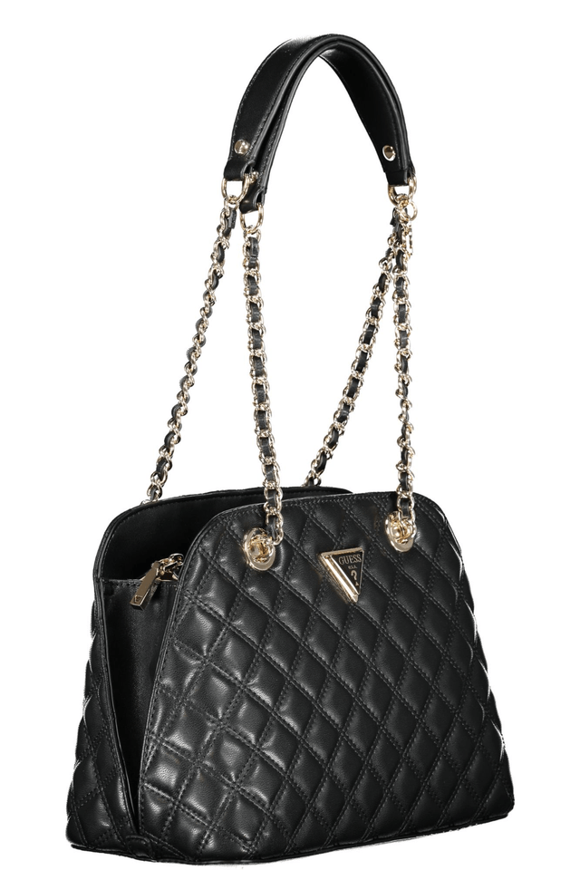 9363GUESS JEANS BORSA DONNA NERO