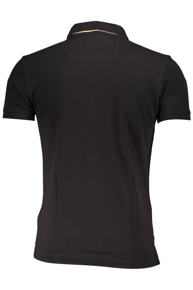 3049LA MARTINA POLO MANICHE CORTE UOMO NERO