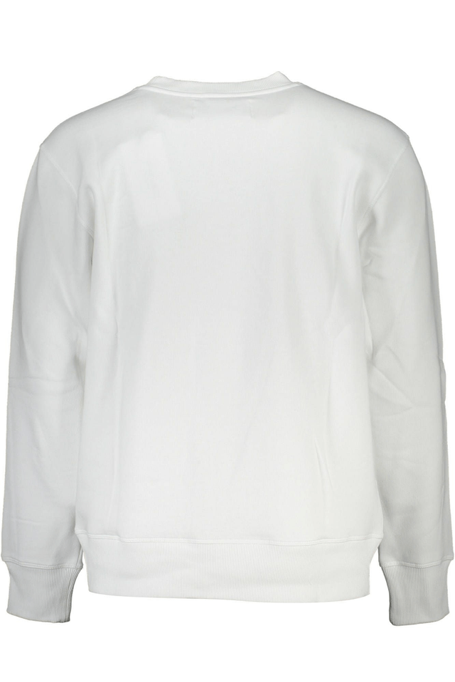 6412CALVIN KLEIN FELPA SENZA ZIP UOMO BIANCO