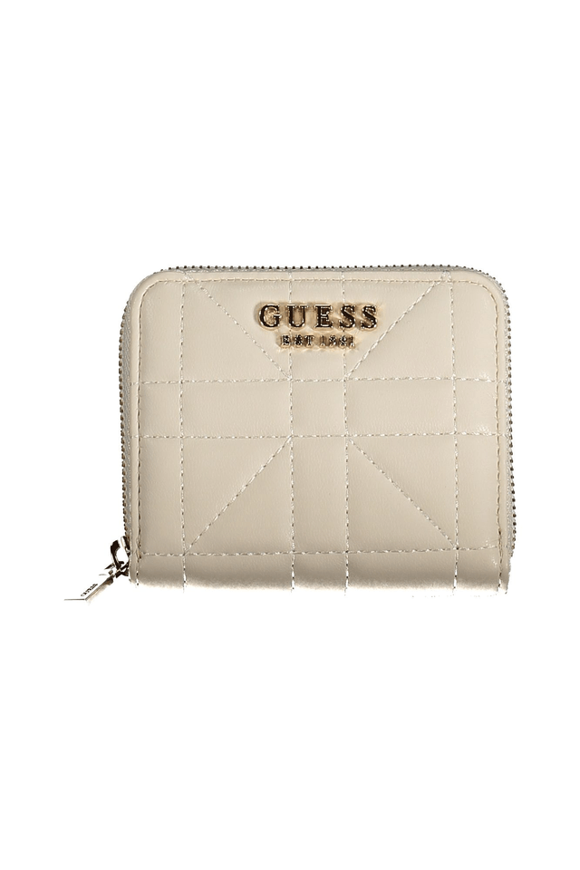 10021GUESS JEANS PORTAFOGLIO DONNA BEIGE