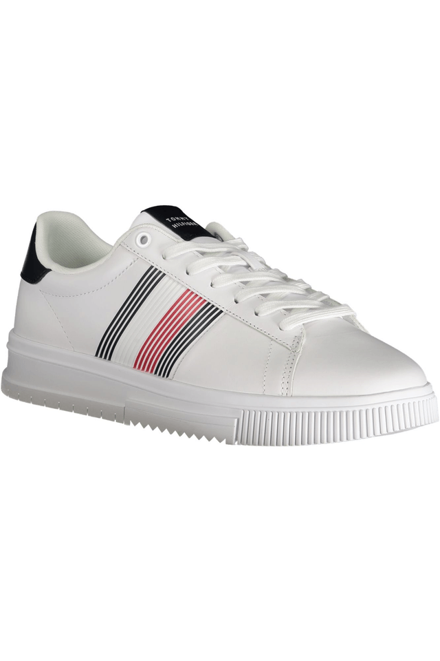 9699TOMMY HILFIGER CALZATURA SPORTIVA UOMO BIANCO