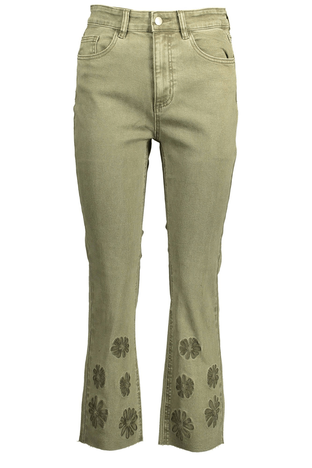 2085DESIGUAL JEANS DENIM DONNA VERDE