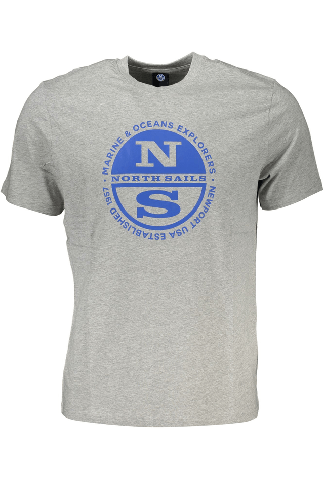 7146NORTH SAILS T-SHIRT MANICHE CORTE UOMO GRIGIO