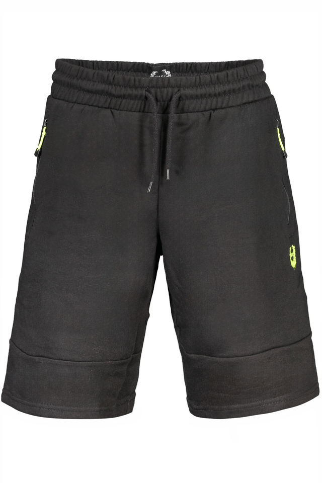 9659GIAN MARCO VENTURI PANTALONE SHORT UOMO NERO