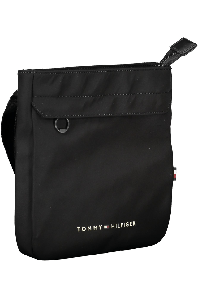6360TOMMY HILFIGER TRACOLLA UOMO NERO