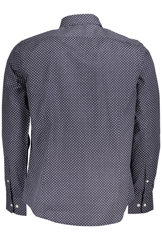 6991LA MARTINA CAMICIA MANICHE LUNGHE UOMO BLU