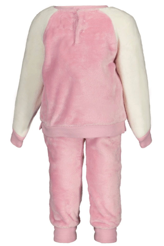 8104GUESS JEANS FELPA SENZA ZIP BAMBINA ROSA