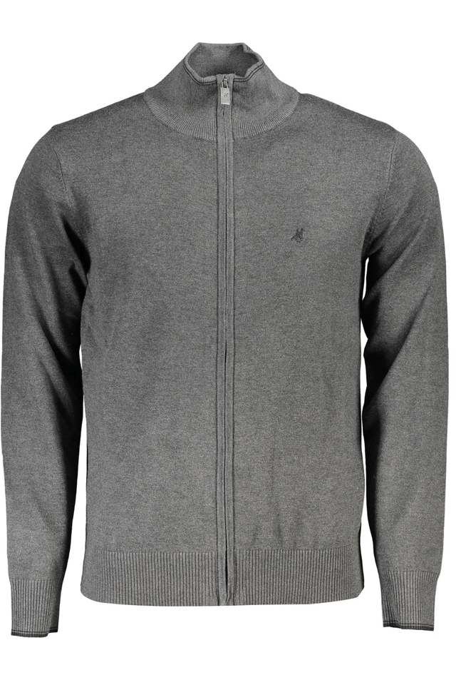 4875U.S. GRAND POLO CARDIGAN UOMO GRIGIO