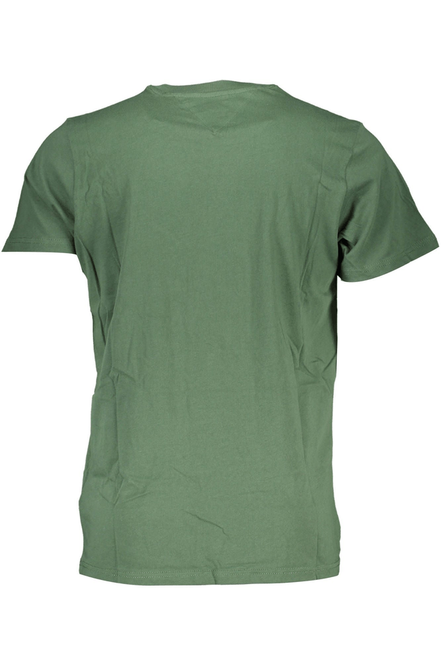 4674TOMMY HILFIGER T-SHIRT MANICHE CORTE UOMO VERDE