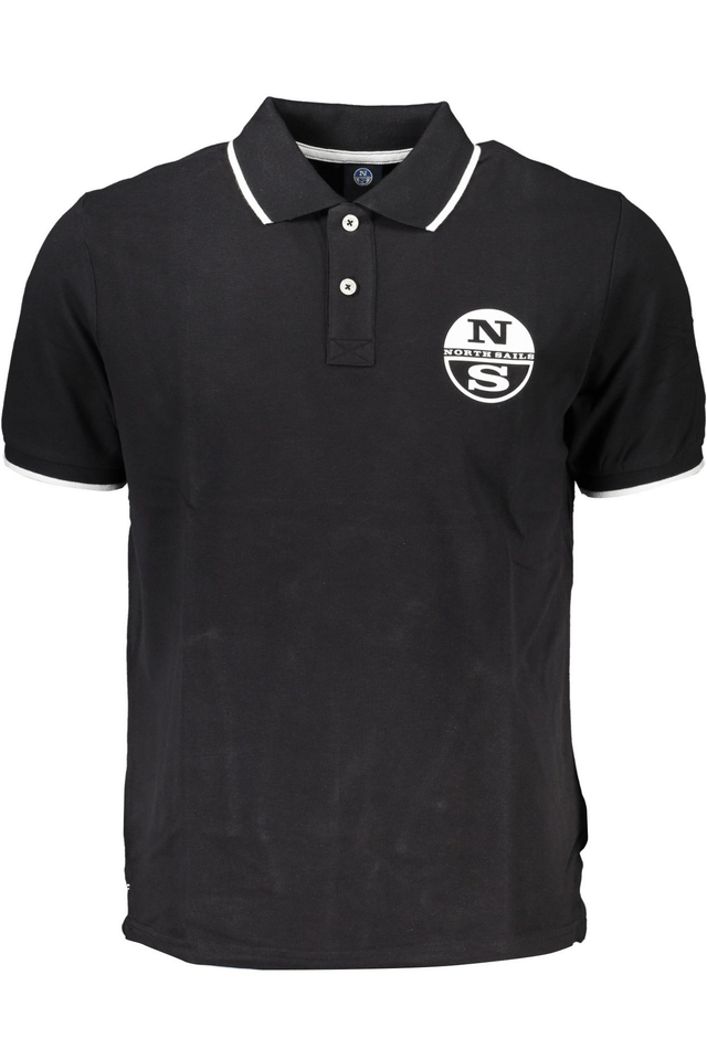 7177NORTH SAILS POLO MANICHE CORTE UOMO NERO