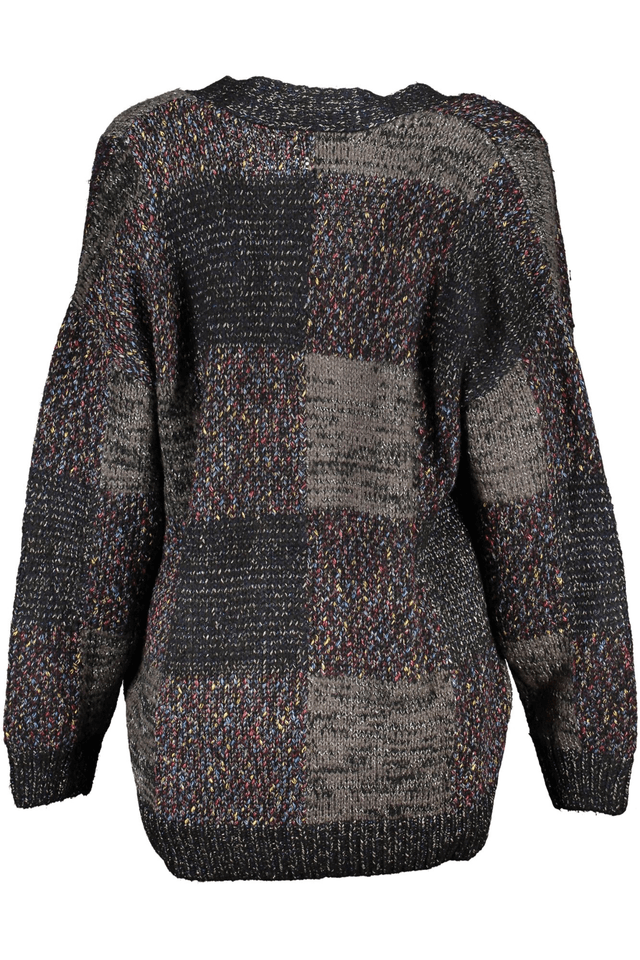 5537DESIGUAL CARDIGAN DONNA NERO