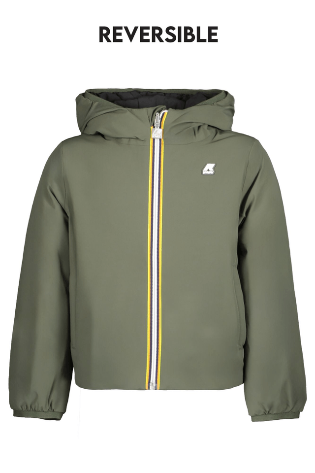 K-WAY GIUBBOTTO BAMBINO VERDE