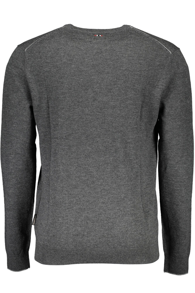 2378NAPAPIJRI MAGLIONE UOMO GRIGIO
