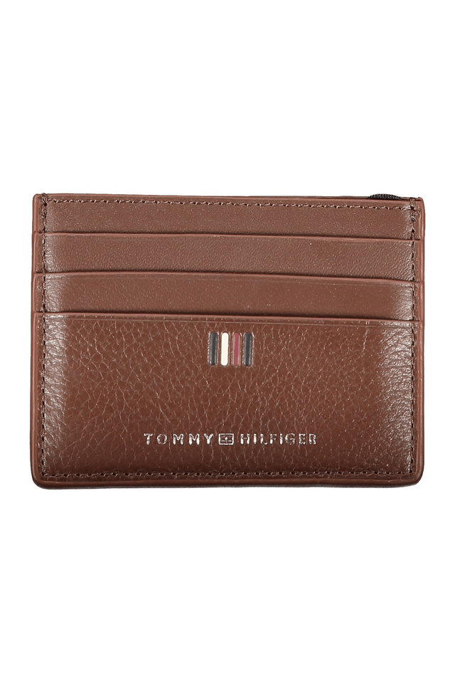 7028TOMMY HILFIGER PORTAFOGLIO UOMO MARRONE