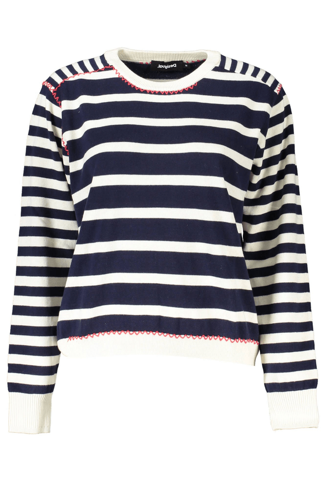 3143DESIGUAL MAGLIA DONNA BLU