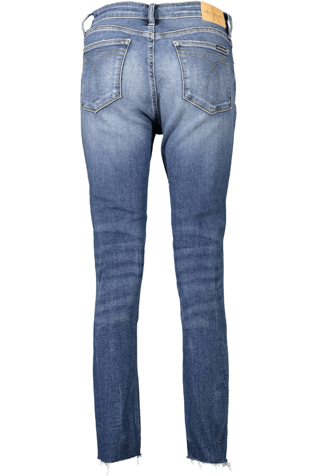 327CALVIN KLEIN JEANS DENIM DONNA BLU