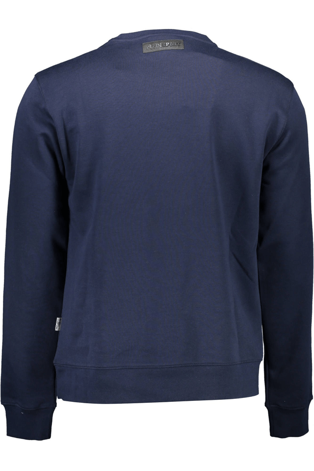 1223PLEIN SPORT FELPA SENZA ZIP UOMO BLU