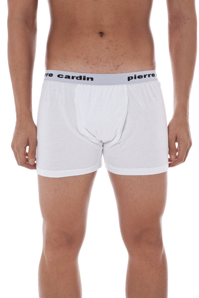 428PIERRE CARDIN BOXER UOMO BIANCO