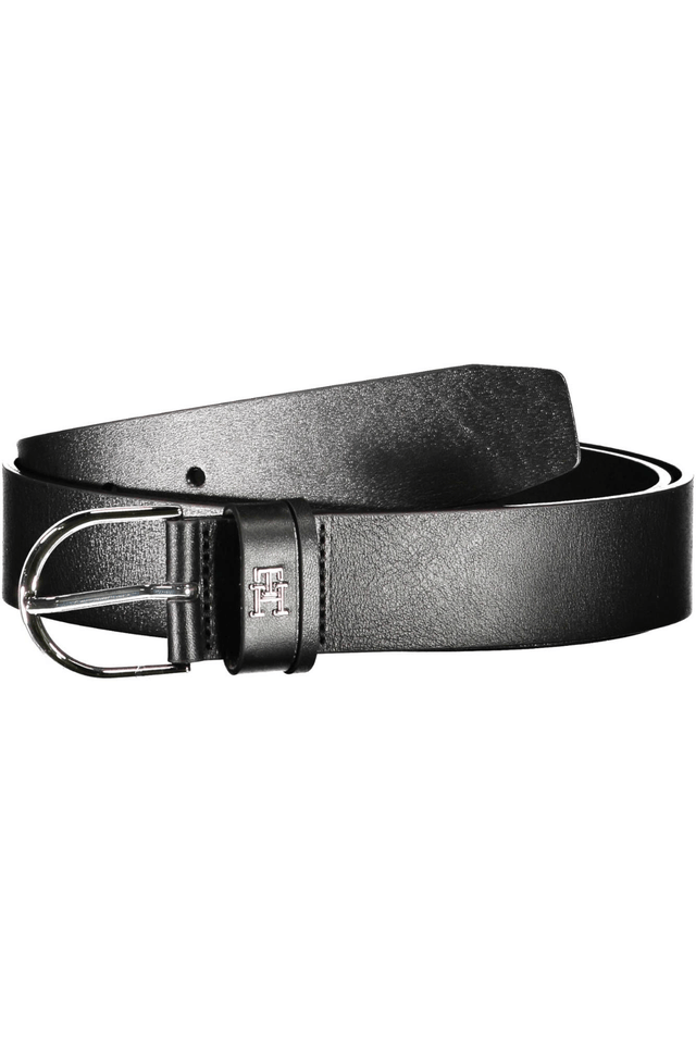 2795TOMMY HILFIGER CINTURA IN PELLE DONNA NERO