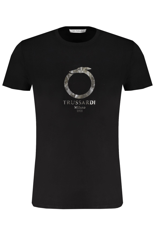 8897TRUSSARDI T-SHIRT MANICHE CORTE UOMO NERO