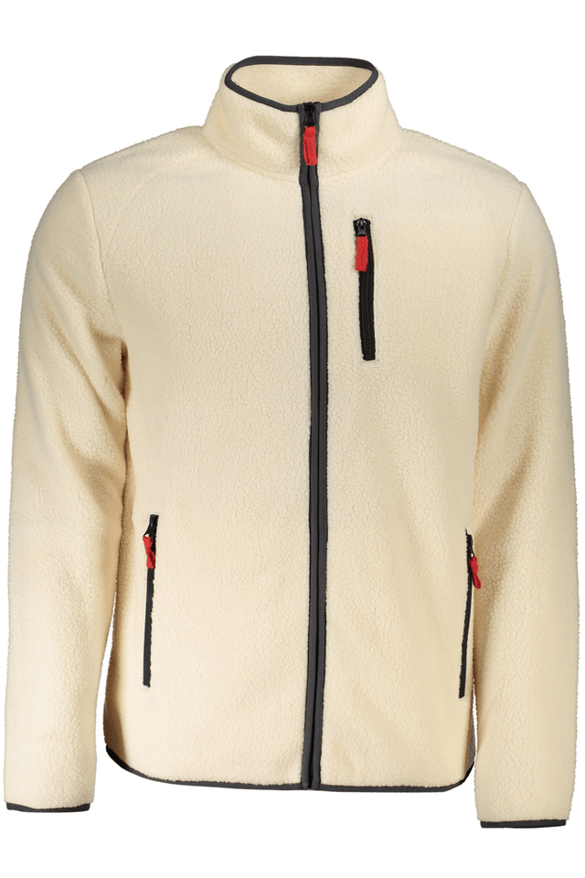 10091NORWAY 1963 FELPA CON ZIP UOMO BEIGE