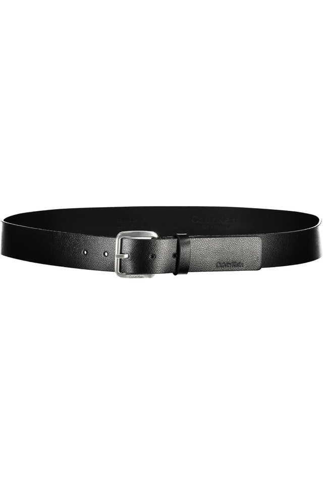 6388CALVIN KLEIN CINTURA IN PELLE UOMO NERO